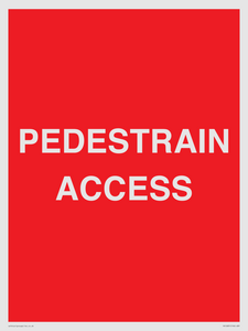 PEDESTRAIN ACCESS